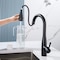 Kibi Bari Single Handle Pull Down Kitchen & Bar Sink Faucet, Matte Black KKF2015MB - alternate 2